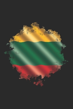 LITHUANIA NOTEBOOK: Lithuania Notebook | college book | diary | journal | booklet | memo | composition book | 120 sheets - Dot Grid paper 6x9 inch