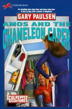 Paperback Amos and the Chameleon Caper Book