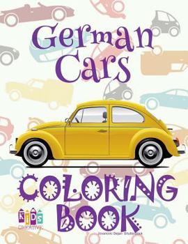 Paperback German Cars coloring book