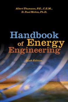 Hardcover Handbook of Energy Engineering, Sixth Edition Book