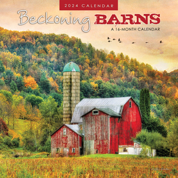 Calendar Beckoning Barns 2024 Square Hopper Book