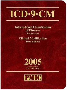 Hardcover ICD-9-CM 2005, Deluxe Edition, International Classification of Diseases, 9th Revision, Clinical Modification, 6e, Color Book