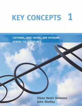 Paperback Key Concepts 1: Listening, Note Taking, and Speaking Across the Disciplines Book