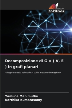 Paperback Decomposizione di G = ( V, E ) in grafi planari [Italian] Book