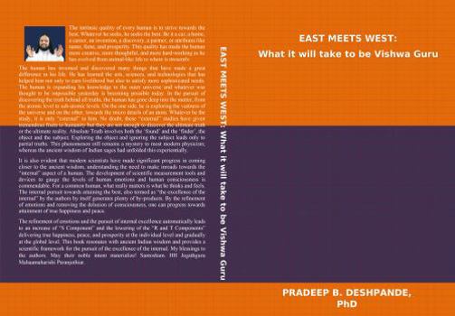 Paperback EAST MEETS WEST: What It Will Take To Be Vishwa Guru Book