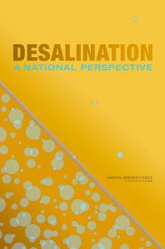 Hardcover Desalination: A National Perspective Book