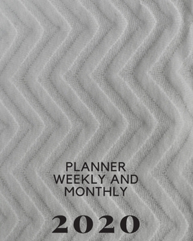 Planner Weekly and Monthly 2020: Weekly & Monthly Planner Jan 1, 2020 to Dec 31, 2020:  (2020 Pretty Simple Planners)