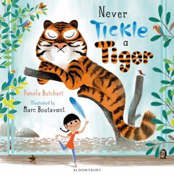 Hardcover Never Tickle a Tiger Book