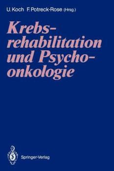 Paperback Krebsrehabilitation Und Psychoonkologie [German] Book