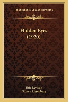 Paperback Hidden Eyes (1920) Book