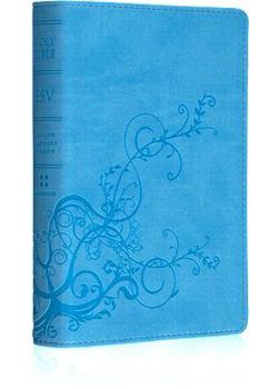 Imitation Leather Compact Bible-ESV-Ivy Design Book