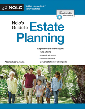 Paperback Nolo's Guide to Estate Planning Book