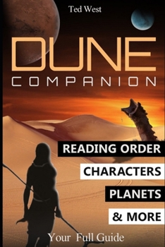Paperback Dune Companion: Novels Reading Order, Characters, Planets, Houses & More in Frank Herbert's books series Book