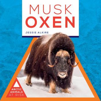 Library Binding Musk Oxen Book