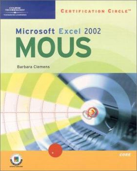 Paperback MOUS Excel X/2002 Book