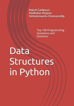 Paperback Data Structures in Python: Top 100 Programming Questions and Solutions Book