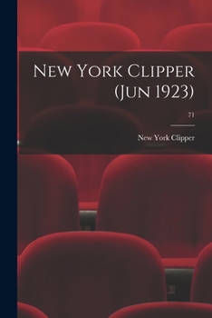 Paperback New York Clipper (Jun 1923); 71 Book