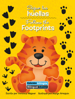 Paperback Sigue Las Huellas (Follow the Footprints) Bilingual [Spanish] Book