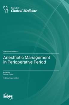 Hardcover Anesthetic Management in Perioperative Period Book