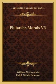Paperback Plutarch's Morals V3 Book