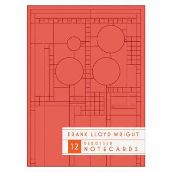 Misc. Supplies Frank Lloyd Wright Bright Geometric Debossed Notecards Book