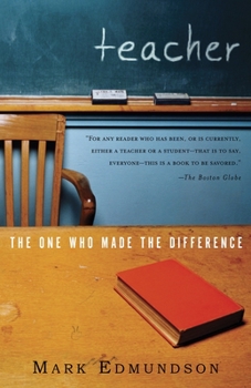 Paperback Teacher: The One Who Made the Difference Book