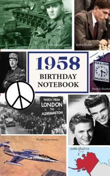 1958 Birthday Notebook: A Great Alternative to a Birthday Card