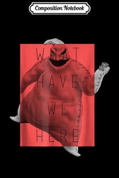 Paperback Composition Notebook: Disney Nightmare Before Christmas Oogie Boogie Journal/Notebook Blank Lined Ruled 6x9 100 Pages Book