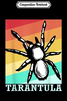 Paperback Composition Notebook: Wild Tarantula Retro Poster Journal/Notebook Blank Lined Ruled 6x9 100 Pages Book