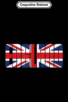 Composition Notebook: England Union Jack Flag United Kingdom Patriotic Journal/Notebook Blank Lined Ruled 6x9 100 Pages