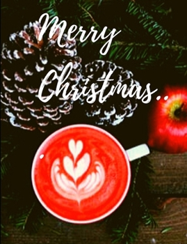Paperback Merry Christmas: merry christmas notebook/journal/planner 100 pages beautiful writing book