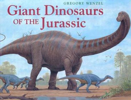 Paperback Giant Dinosaurs of the Jurassic Book