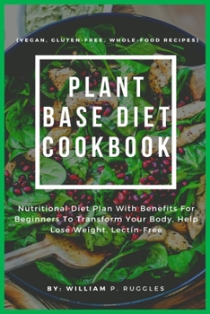 Paperback Plant Base Diet Cookbook Book