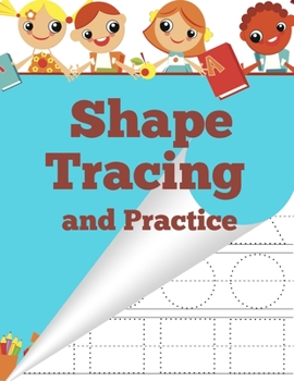 Paperback Shape Tracing and Practice Book