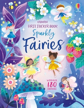 Paperback First Sticker Book Sparkly Fairies Book