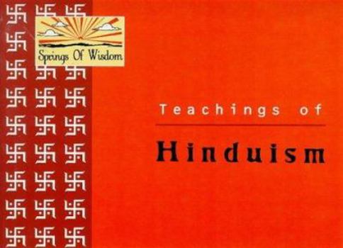 Paperback TEACHINGS OF HINDUISM (Springs of Wisdoms) Book