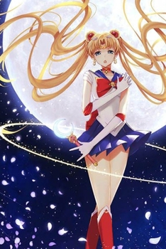 Journal: Sailor Moon Soft Glossy Cover Journal Lined Pages Book 6 x 9 Inches 110 Pages