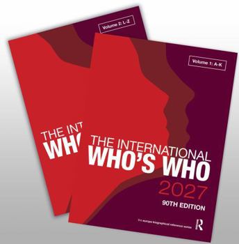 Misc. The International Who's Who 2027 Book