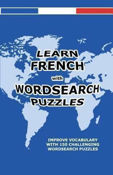 Paperback Learn French with Wordsearch Puzzles Book