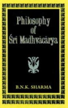 Hardcover Philosophy of Sri Madhvacarya Book