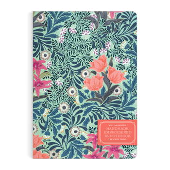 Misc. William Morris Bower Handmade Embroidered B5 Journal Book