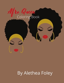 Paperback Afro Queen: Coloring Book