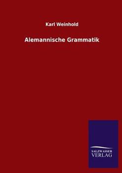 Paperback Alemannische Grammatik [German] Book