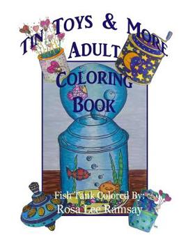 Paperback Tin Toys & More Adult Coloring Book