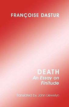 Hardcover Death: An Essay on Finitude Book