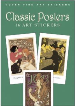 Paperback Classic Posters: 16 Art Stickers Book