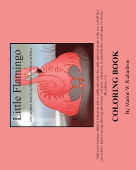 Paperback Little Flamingo Coloring Book