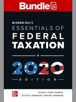 GEN COMBO LOOSELEAF MCGRAW-HILLS ESSENTIALS OF FEDERAL TAXATION; CONNECT Access Card