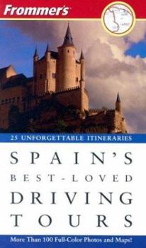 Paperback Frommer's Spain's Best-Loved Driving Tours Book