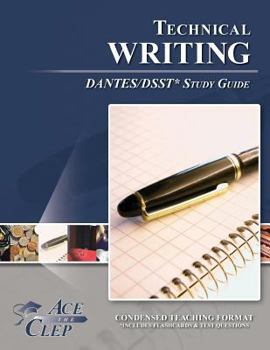 Paperback DSST Technical Writing DANTES Study Guide Book